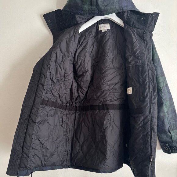 $550 Club Monaco Waxed British Millerain Cotton Military Snorkel Jacket - Small - Picture 9 of 16